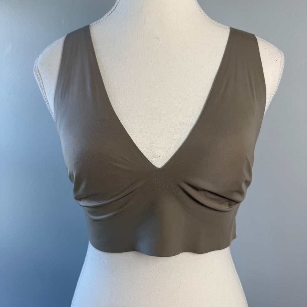 Whoop Body Any-Wear Bralette Whoop 4.0 Sensor Compatible Taupe Brown Medium